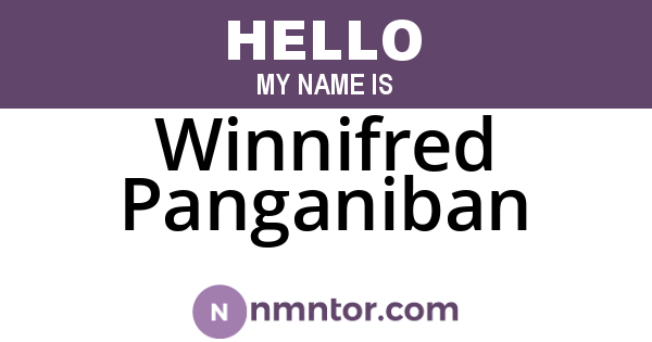 Winnifred Panganiban