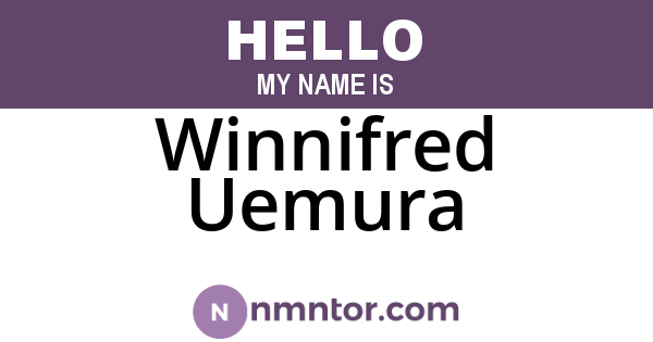 Winnifred Uemura