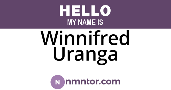 Winnifred Uranga
