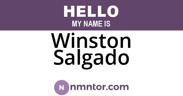 Winston Salgado