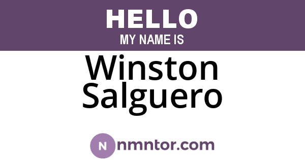 Winston Salguero