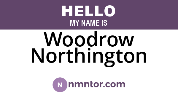 Woodrow Northington