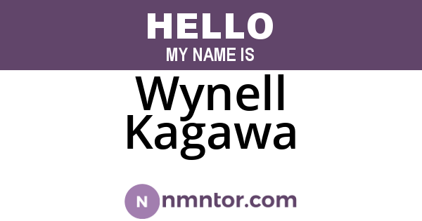 Wynell Kagawa