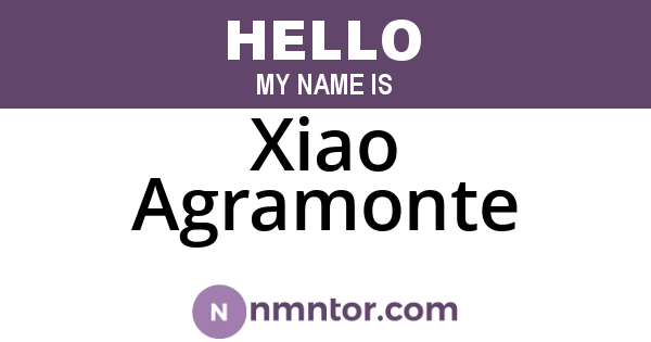 Xiao Agramonte