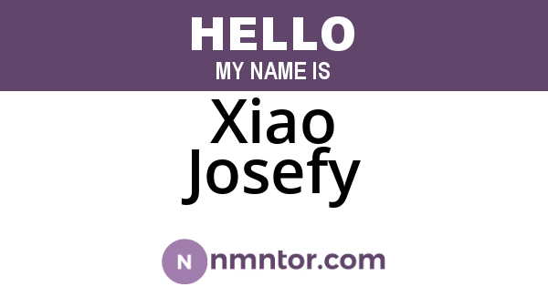 Xiao Josefy