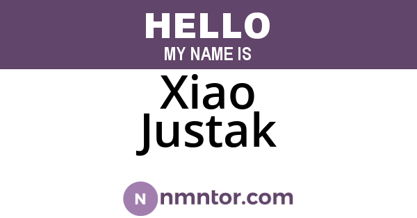 Xiao Justak