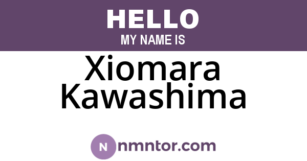 Xiomara Kawashima