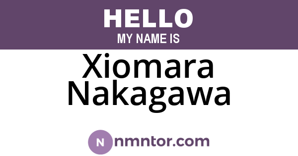 Xiomara Nakagawa