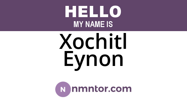 Xochitl Eynon