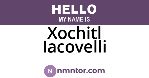 Xochitl Iacovelli