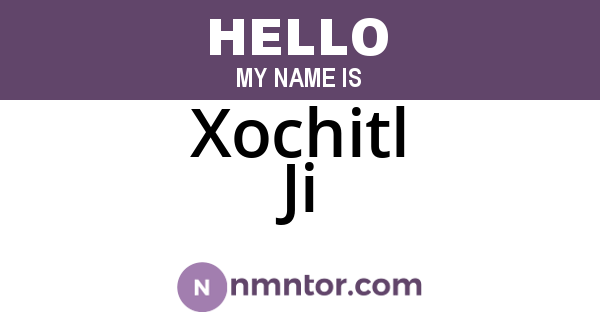 Xochitl Ji