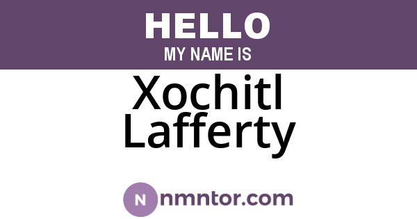 Xochitl Lafferty