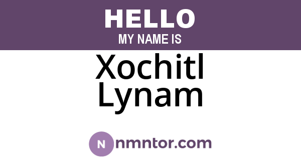 Xochitl Lynam