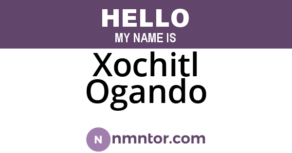 Xochitl Ogando