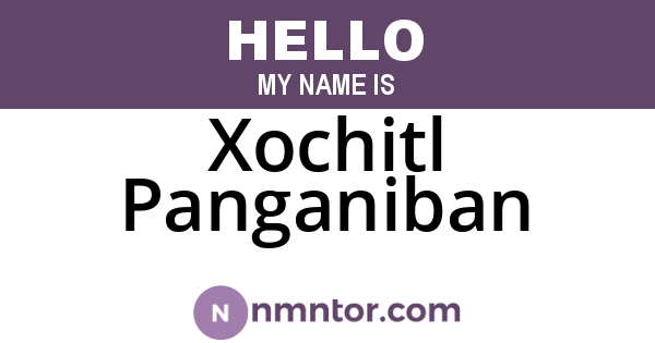 Xochitl Panganiban