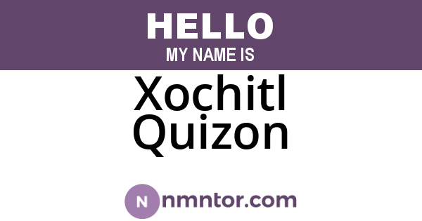 Xochitl Quizon