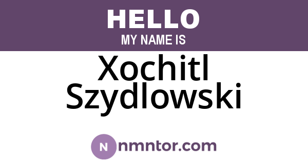 Xochitl Szydlowski