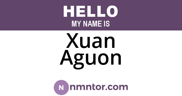 Xuan Aguon