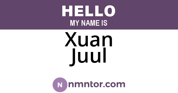 Xuan Juul