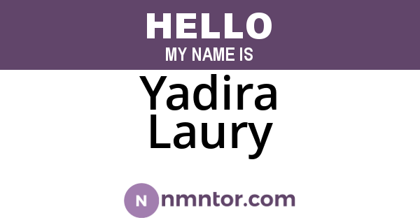 Yadira Laury