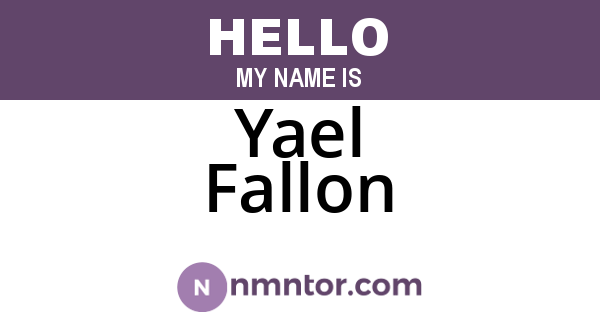 Yael Fallon