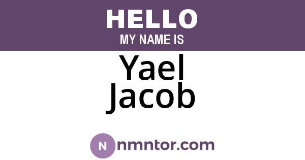 Yael Jacob