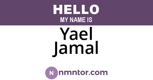 Yael Jamal
