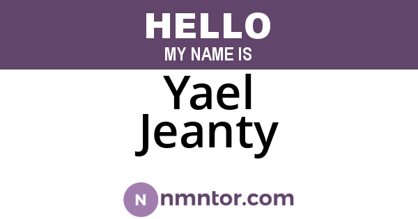 Yael Jeanty