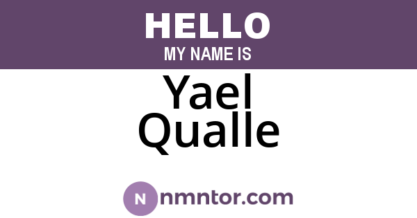 Yael Qualle
