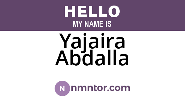 Yajaira Abdalla