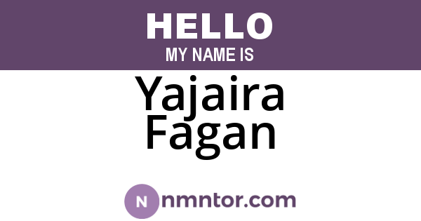 Yajaira Fagan