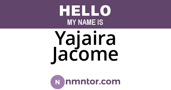 Yajaira Jacome