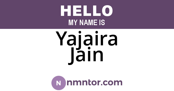 Yajaira Jain