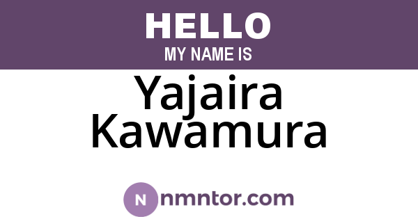 Yajaira Kawamura