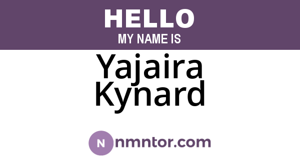 Yajaira Kynard
