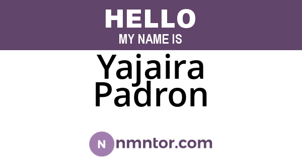 Yajaira Padron