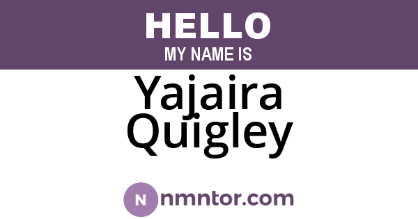 Yajaira Quigley