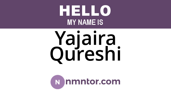 Yajaira Qureshi