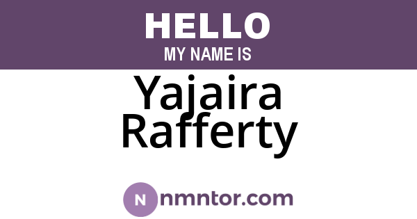 Yajaira Rafferty