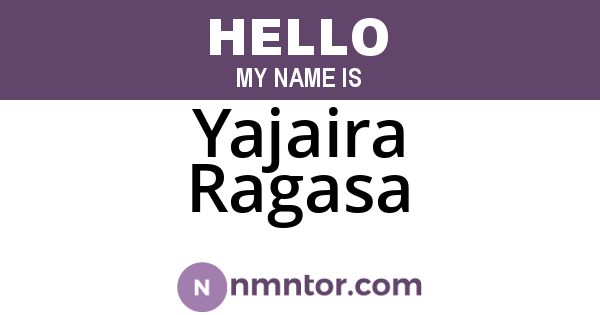 Yajaira Ragasa