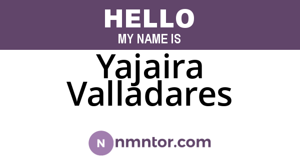 Yajaira Valladares