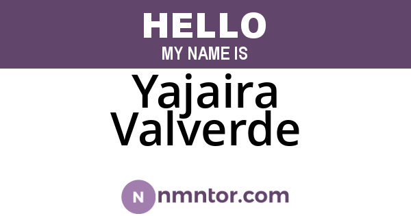 Yajaira Valverde