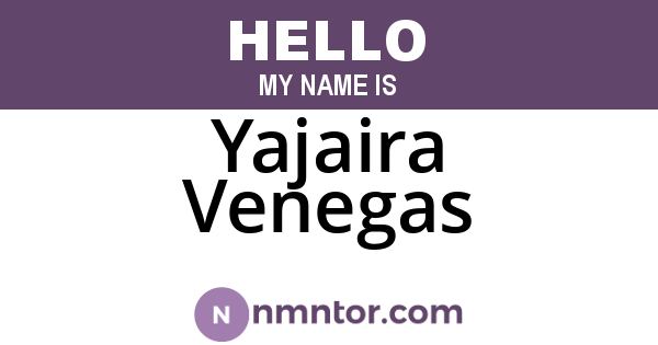 Yajaira Venegas
