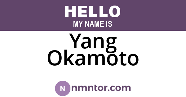 Yang Okamoto