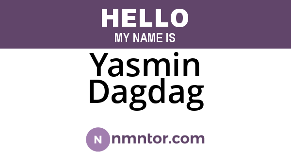 Yasmin Dagdag
