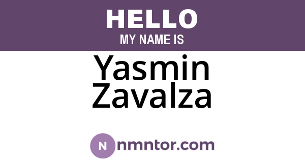Yasmin Zavalza