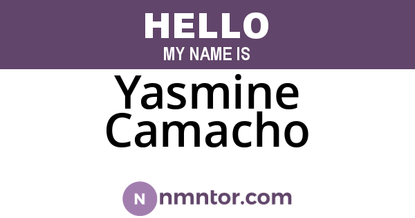 Yasmine Camacho