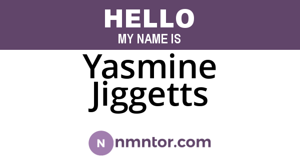 Yasmine Jiggetts