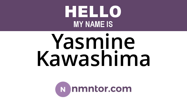 Yasmine Kawashima