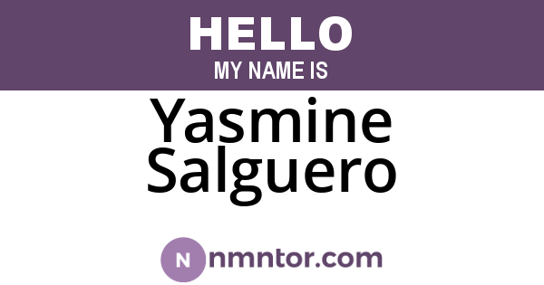 Yasmine Salguero